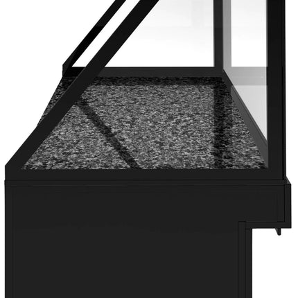 GGM Gastro Hot Servery Counter TORONTO - 1300mm - black front - Hot Top