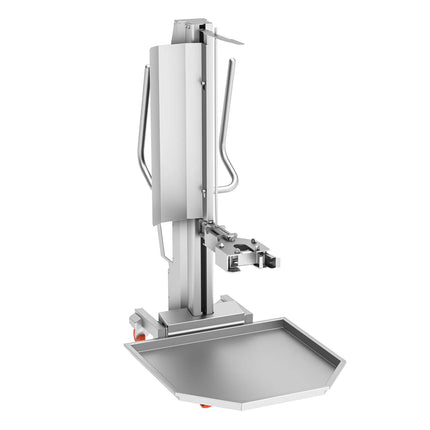 GGM Gastro Hydraulic Doner Kebab Lift – 350 kg, 1240 mm Lift, Ø580 mm Meat, Removable Drip Tray, Wrap & Cut