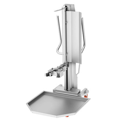 GGM Gastro Hydraulic Doner Kebab Lift – 350 kg, 1240 mm Lift, Ø580 mm Meat, Removable Drip Tray, Wrap & Cut