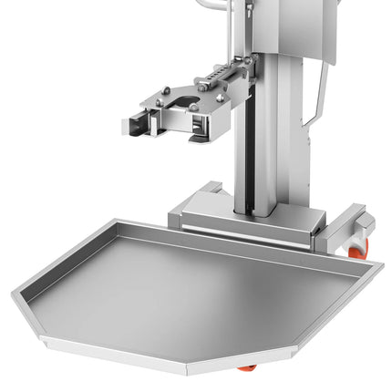 GGM Gastro Hydraulic Doner Kebab Lift – 350 kg, 1240 mm Lift, Ø580 mm Meat, Removable Drip Tray, Wrap & Cut