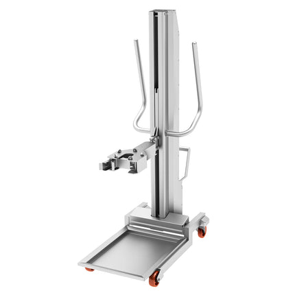 GGM Gastro Hydraulic Doner Kebab Lift – 350 kg Max Load - AISI 430 Stainless Steel - For Doner Robot