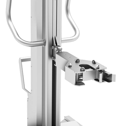 GGM Gastro Hydraulic Doner Kebab Lift – 350 kg Max Load - AISI 430 Stainless Steel - For Doner Robot
