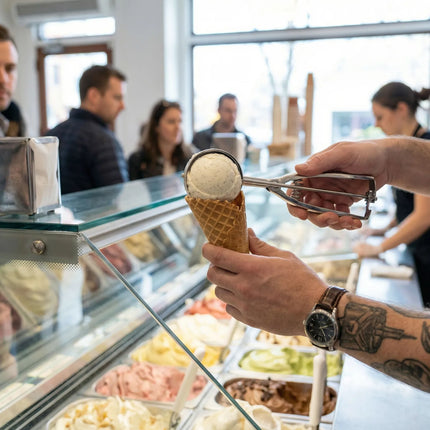 GGM Gastro Ice Cream Scoop - Ø40mm - Stainless Steel (18/10) - 25ml