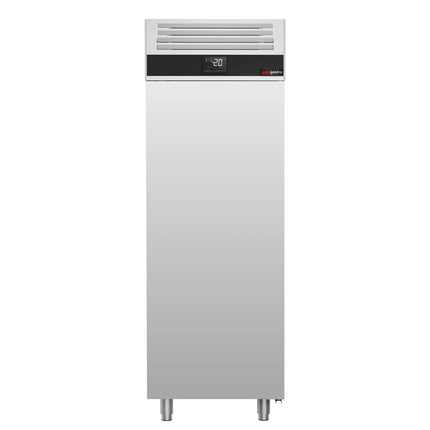 GGM Gastro Ice Cream Storage Freezer Stainless Steel - with 1 door - for 48x 5L or 32x 7L Ice Cream Containers