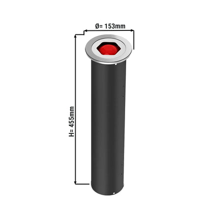GGM Gastro In-Counter Cup Dispenser - Plastic - spring-loaded - In-Counter Version