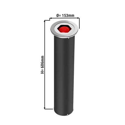 GGM Gastro In-Counter Cup Dispenser - Plastic - spring-loaded - In-Counter Version