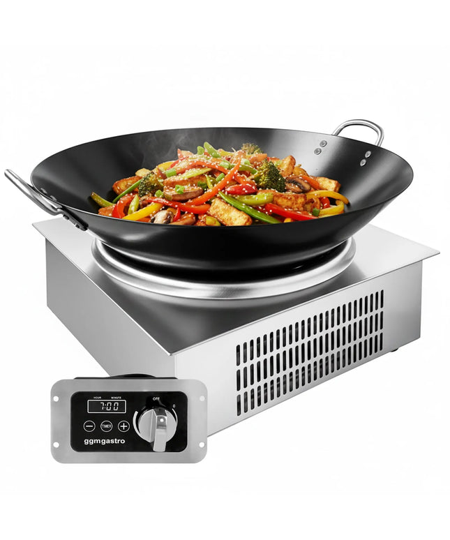 GGM Gastro Induction wok - 3.5kW - 1 cooking zone - Ø 460mm - incl. wok