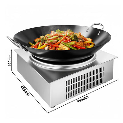 GGM Gastro Induction wok - 3.5kW - 1 cooking zone - Ø 460mm - incl. wok