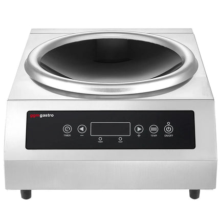 GGM Gastro Induction wok - 3.5kW - 1 cooking zone - Ø 460mm - incl. wok