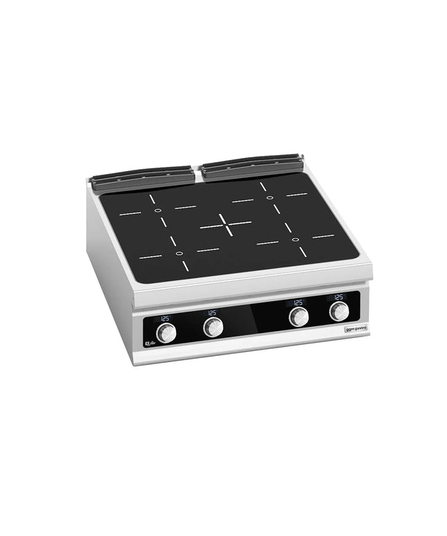 GGM Gastro Infrared Hob - 16kW - 4 zones - Bflex Digital - Heavy Duty