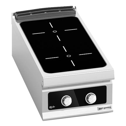 GGM Gastro Infrared Hob - 8kW - 2 zones - Bflex Digital