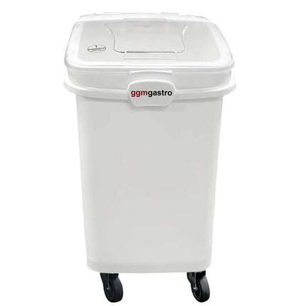 GGM Gastro Ingredient Bin Trolley - 100L - Polypropylene - Mobile on Castors