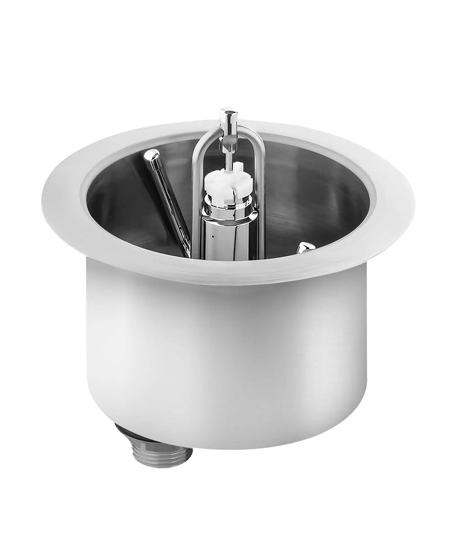 GGM Gastro Inset Glass Rinser with automatic shut-off valve