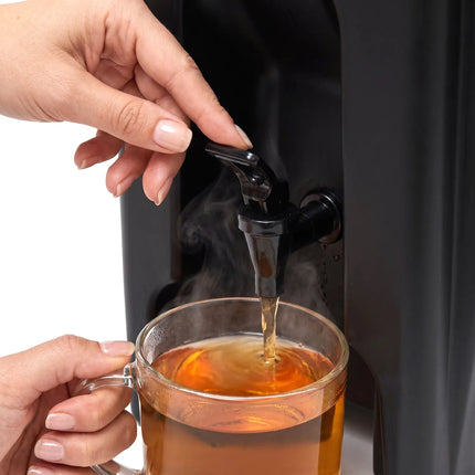 GGM Gastro Insulated Beverage Dispenser - 20 Litres - Black - with Tap