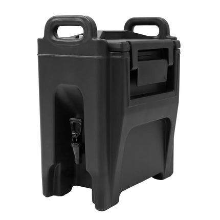 GGM Gastro Insulated Drink Dispenser with Tap - Hot & Cold - 10L - Black