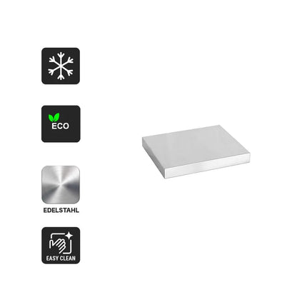 GGM Gastro Integrated Cooling Plate - 265mm - +0 to +8°C - 1/2x GN 1/1 - W