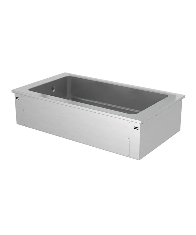 GGM Gastro Integrated Drop-in Ice Well - 1460mm - 4x GN 1/1 - 160L