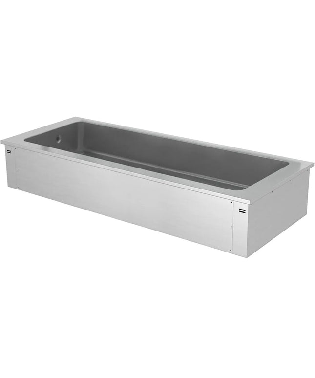 GGM Gastro Integrated Drop-in Ice Well - 2110mm - 6x GN 1/1 - 250L