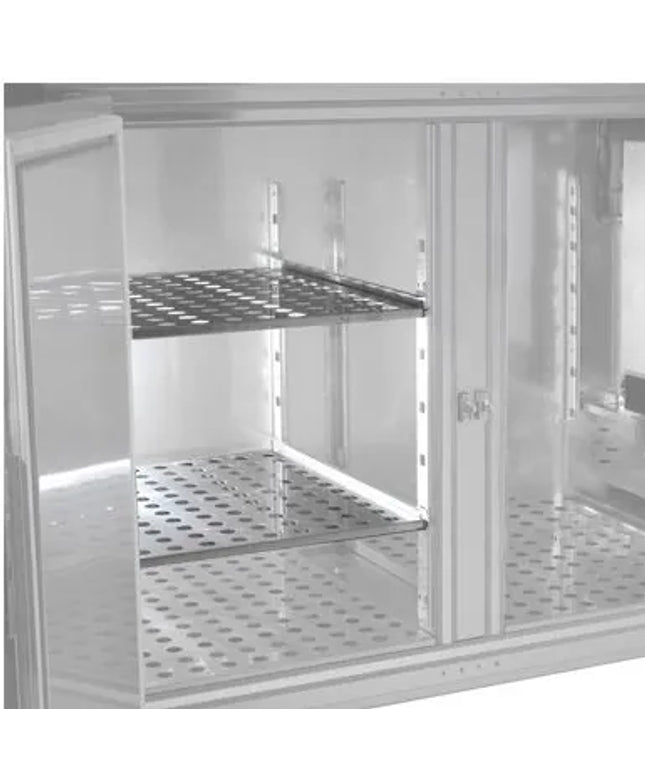 GGM Gastro Intermediate shelf - Stainless steel - 475x550mm - Thickness: 13mm - incl. Stainless steel rails - for BRA & BLA series
