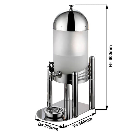 GGM Gastro Juice Dispenser - 7 Litres - Chrome