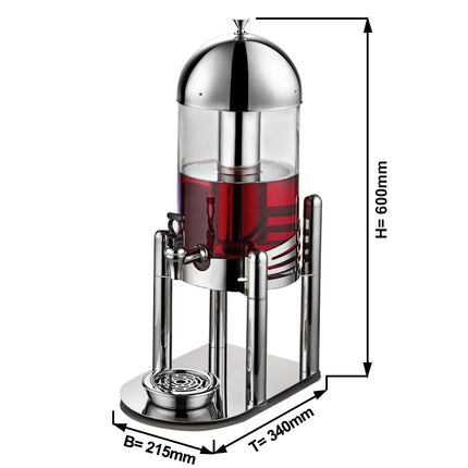 GGM Gastro Juice Dispenser - 7 Litres - Stainless steel