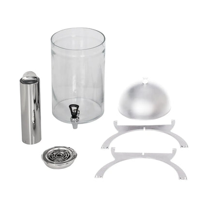 GGM Gastro Juice Dispenser - 7 Litres - White - incl. drip tray