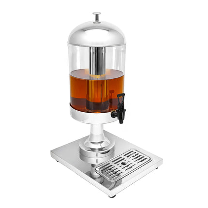 GGM Gastro Juice Dispenser - 8 Litres - Stainless steel - incl. drip tray