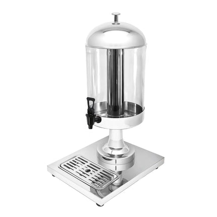 GGM Gastro Juice Dispenser - 8 Litres - Stainless steel - incl. drip tray
