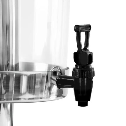 GGM Gastro Juice Dispenser - 8 Litres - Stainless steel - incl. drip tray