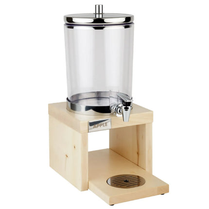 GGM Gastro Juice Dispenser - BRIDGE - polycarbonate tank with tap - 4 Litres - Stainless steel - incl. touchless adaptor & 2 ice packs
