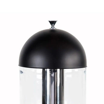 GGM Gastro Juice Dispenser - polycarbonate container with removable lid - 7 Litres - Black - incl. removable lid