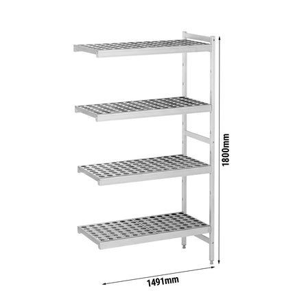 GGM Gastro Kệ Đáy Nhôm - 1491x460mm - Tải Trọng 600kg