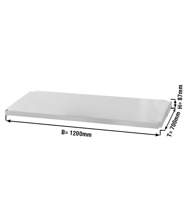 GGM Gastro Kệ Dưới Bàn Thao Tác - 1200x700mm - Cho Bàn ATK127 & ATK127A