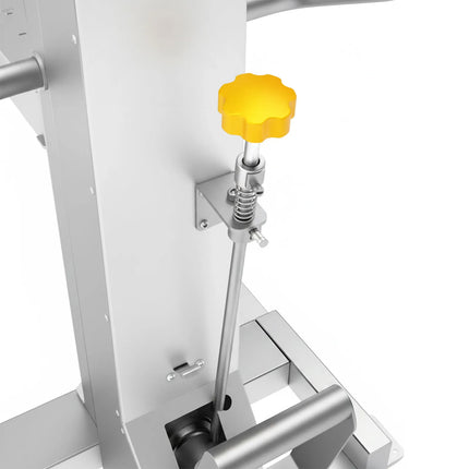 GGM Gastro Kebab lift for Doner robot - 564x890x1605mm - 350kg max load - Stainless Steel AISI 430, Scotch-Brite finish