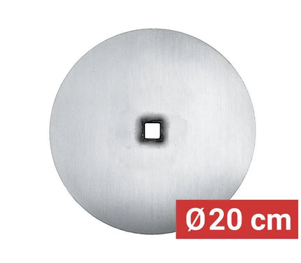 GGM Gastro Kebab Skewer Disc - Ø200mm - Stainless Steel - for 16x16mm skewers