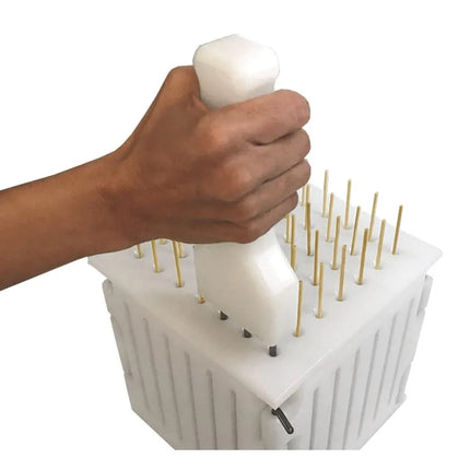 GGM Gastro Kebab Skewer Press - up to 49 skewers - Manual