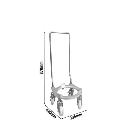 GGM Gastro Kettle Transport Trolley - 335x420mm - suitable for PLRM40H & PLRM60H