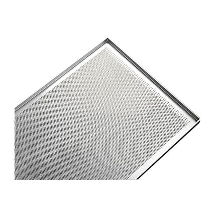 GGM Gastro Khay Nướng - Nhôm - EN 600x400 - Phủ Silicone - Đục Lỗ