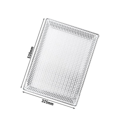 GGM Gastro Khay Nướng - Thép Không Gỉ - GN 1/1 - Chống Dính - Phù Hợp Lò Hấp Combi