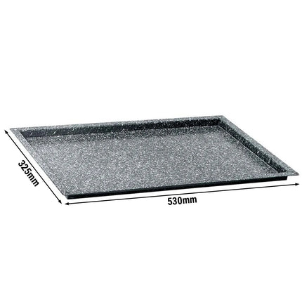 GGM Gastro Khay Nướng - Thép Tráng Men - GN 1/1 - 530x325x60mm