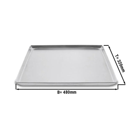 GGM Gastro Khay Phục Vụ - Nhôm - 480x320x20mm