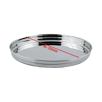 GGM Gastro Khay Phục Vụ - Thép Không Gỉ - Ø320mm
