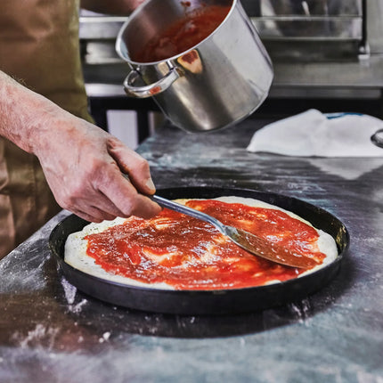 GGM Gastro Khay Pizza - Sắt Đen - Ø190mm