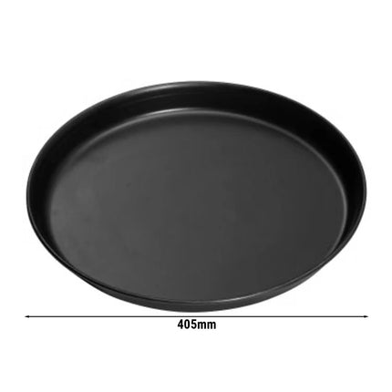 GGM Gastro Khay Pizza - Sắt Đen - Ø405mm