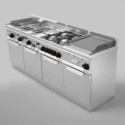 GGM Gastro Khung Bệ Hở Lorenzo 600 - 900x550x600mm - Thép Không Gỉ AISI 304 - Dòng Lorenzo 600