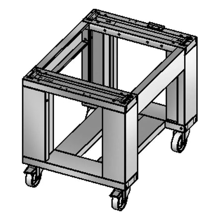 GGM Gastro Khung Chân Đế Cho Lò Băng Chuyền Điện Dòng DPZ3030E - 715x580x620mm - Thép Không Gỉ - Dòng DPZ3030E