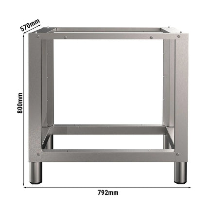 GGM Gastro Khung Chân Đế Cho Lò Đối Lưu - 792x570x800mm - Thép Không Gỉ - Cho HV560-1, HV560-2, HV505-1, HV505-2 & HV580-5