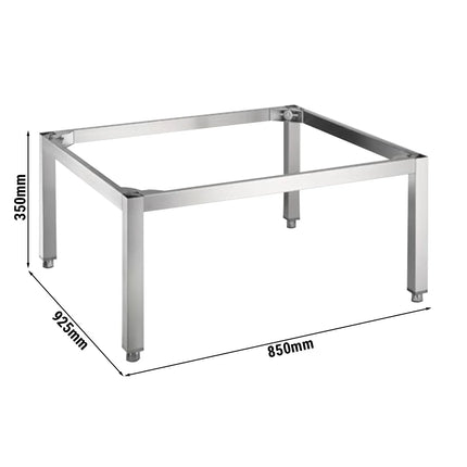 GGM Gastro Khung Chân Đế Cho Lò Hấp Combi - 850x925x350mm - Thép Không Gỉ - Cho BB446N, BB646N, BB1046, BB646N-TP, BB1046N-TP, BB446N-TP, HEB611-46 & HEB1011-46 - Không Kèm Giá Khay