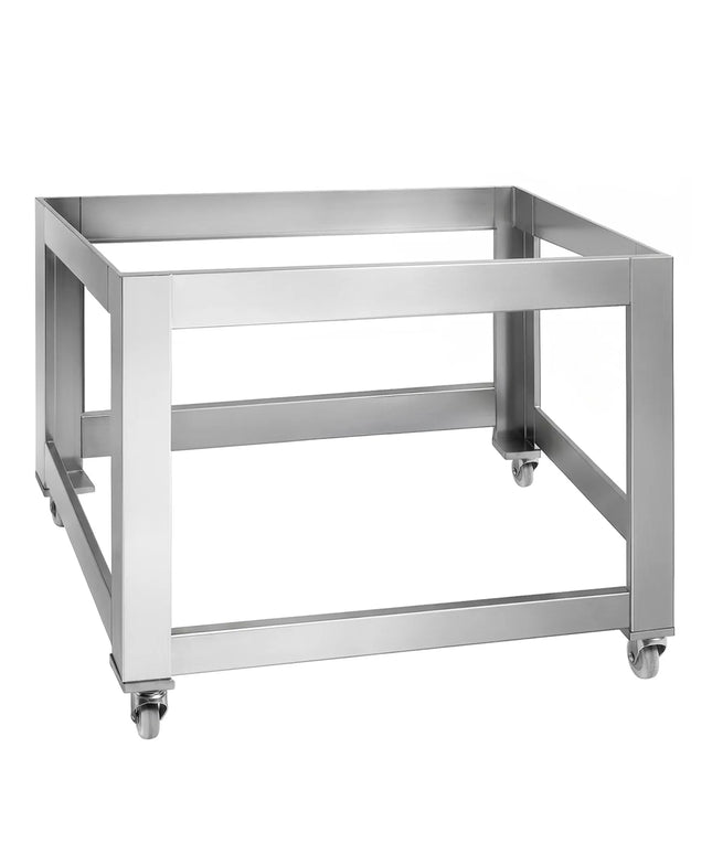 GGM Gastro Khung Chân Đế Cho Lò Pizza - 1420x1260x950mm - Thép Không Gỉ - Có Bánh Xe - Cho PDZ930
