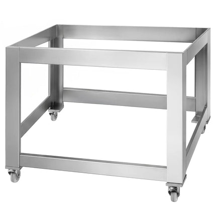 GGM Gastro Khung Chân Đế Cho Lò Pizza - 1420x1260x950mm - Thép Không Gỉ - Có Bánh Xe - Cho PDZ930